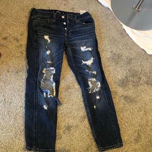 Hollister crop jeans